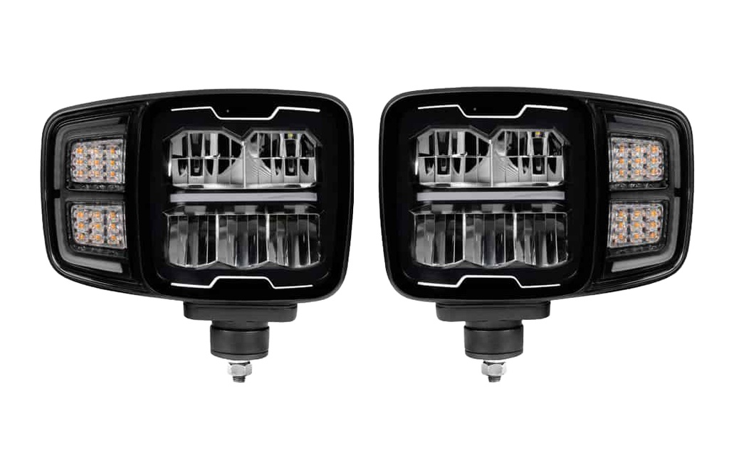 [LMD-SP-34SI] SNOW PLOW LIGHT HEAD LAMP WITH 5 FUNCTIONS